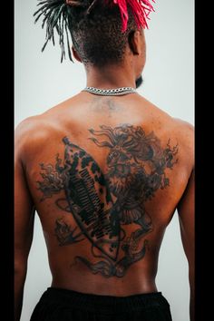 King Shaka Backpiece for Que to honour his Zulu Heritage.