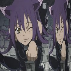 stretched anime pfp Stretched Anime Pfp, Stretched Pfp, Blair Soul Eater Pfp, Soul X Maka, Soul Eater, Attack On Titan, Anime Guys, Fan Art