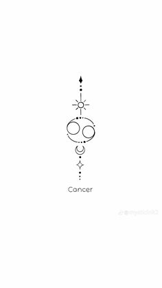 Cancerian Tattoo Behind Ear, Zodiac Sign Tattoo, Cancerian Woman Tattoo, Zodiac Tattoos Cancerian, Cancerian Tattoo Dainty, Small Cancerian Tattoos, Cancerian Tattoo For Women, Cancerian Tattoo For Women Minimalist, Cancerian Tattoo Mandala