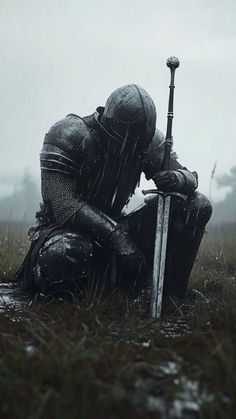 King In Anime, Warrior Of Jesus, Last King, Soldier In Armor, Medival Soldier, Warrior Image, Soldier Fantasy, Warrior Medieval, Dark Fantasy Knights