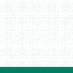 a green and white background with geometric shapes