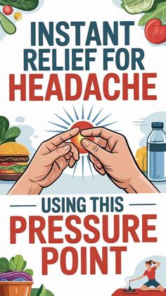 Say goodbye to headaches with this quick pressure point remedy!  Discover how a simple technique can provide instant relief and ease tension. Perfect for those busy days or moments when pain strikes. Click to learn the secret and take control of your comfort!  #HeadacheRelief #WellnessTips Temple Headache Relief Pressure Points, Natural Ways To Get Rid Of Headaches, How To Stop Headaches, How To Relieve Headaches Fast, Headache Remedy, Head Aches Remedies, Home Remedies For Headaches, Pressure Points To Relieve Headaches, Headaches Relief