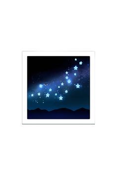 an image of stars in the night sky