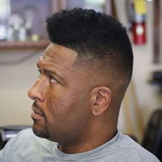 Faded Natural Pompadour Nappy Top Haircut, Pompadour Black Hair, Black Pompadour, 16 Guard Blowout Fade, Short Blowout With Tapered Sides, Afro Pompadour, Pompadour Cut, Natural Pompadour, Pompadore Fade