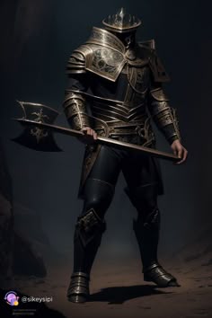 Majestic medieval knights, adorned with gold-infused black armor, emerge from the shadows, breathing new life into the concept of war. These enigmatic images were created using the Stable Diffusion technology and the majicMIX horror model, infusing them with mystical energy. Discover the magic of "Black Metal Art. New World Armor, Black Gold Armor, Dark Honor Guard, Black Knight Warrior, Black Knight Armor, Black And Gold Plate Armor, Black Knight Medieval, Black And Gold Medieval Armor, Black Armor Fantasy