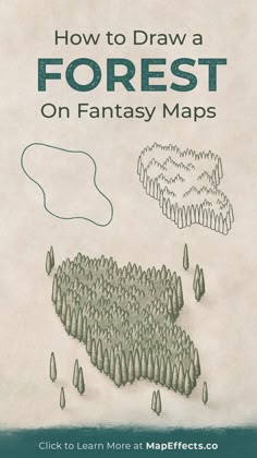 how to draw a forest on fantasy maps