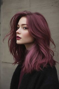 From Soft Pink Tones to Deep Mauves: 13+ Rose Brown Hair Ideas to Try This Season - Tress Nails Mocha Rose Hair Color, Brown And Lilac Hair, Two Tone Hair Color Ideas, Asian Hair Highlights, Lilac Hair, Brown Hair Looks, Best Hair Oil, Hairdos For Short Hair, Short Hair Color