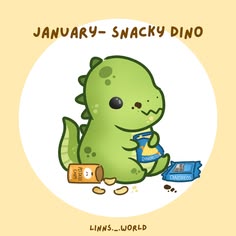 Your month = your goofy dino! 🦖🦕🥚

#dinosaur #yourmonthyourthing #cute #digitalart #prehistoric