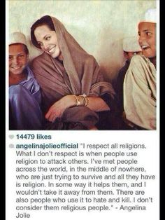 two women and one man are smiling for the camera while wearing headscarves in front of them