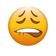 an emoticive smiley face with eyes closed