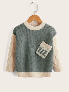 Boy Winter Sweater, Boys Sweater Design, Knit Sweater For Toddler Boy, Kids Sweater Boys, Childrens Clothing Boys Knit Sweater, Boys Color Block Sweater, Boys Knitwear, Toddler Boy Wool Sweater, Toddler Boys Knit Sweater Collection