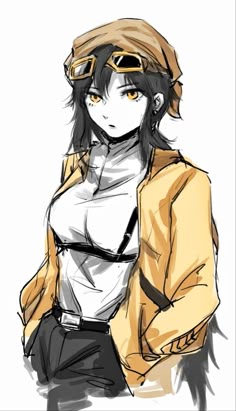 Istp Female Fashion, Istp Woman Art, Istp Female Fanart, Istp Female, Estp Fanart Female, Istp Girl, Istp Mbti Drawing, Istp Fanart Woman, Istp Mbti Style