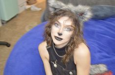 #wolf #halloween She Wolf Halloween Costume, Halloween Wolf Costumes, Wolf Halloween Costume Women, Wolf Costume Aesthetic, Wolf Halloween Makeup, Wolf Costume Halloween, Wolf Makeup Halloween, Wolf Costume Makeup, Big Bad Wolf Costume Women