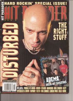 a magazine cover with an image of a man holding his finger up to the camera