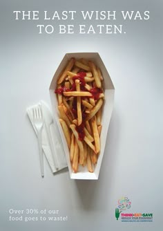 the last wish was to be eaten over 30 % of our food goes to waste