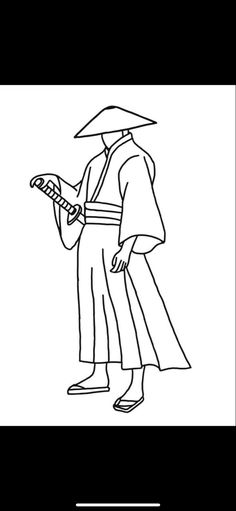 Easy Samurai Drawing, Shang Dynasty Drawing, Samurai Drawing, Dad Drawing, Chinese Drawings, China Art, Samurai Swords, Simple Doodles, Easy Drawings