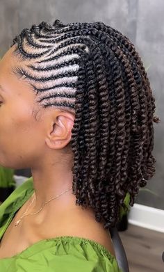Mini Twists Natural Hair, Short Hair Twist Styles, Latest Hair Braids, Cornrows Natural Hair, Quick Braids, Natural Hair Stylists, Natural Hair Twists, Quick Natural Hair Styles, Braided Cornrow Hairstyles