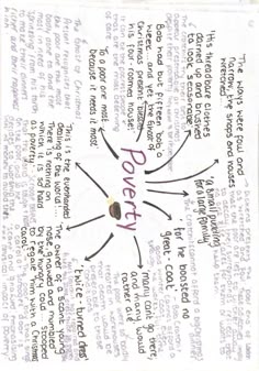 a piece of paper with words on it and arrows pointing to the word love story