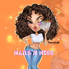 Hi, we're Toons Lab, a cartoon logo design studio 🌟🎀 All of our artwork is completely handmade unique work✍🏻🎨 Click on the image and go to our instagram to see more of our work🖼️🛍️ We are open to new orders 🤗  #bratzlogo #bratzstyle #cartoonlogo #logo #logomaker #logodesign #branding #customlogo Nail Tech Animation, Bratz Character Logos, Bratz Collection Logo Design, Nail Tech Logo, Bratz Logo With Dolls, Custom Bratz Logo Inspiration, Nail Business Logo, Bratz Nail Tech Logo, Bratz Business Logo