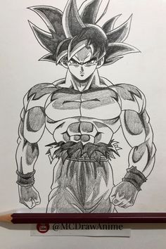 a drawing of the character gohan from dragon ball super saishiki by mcdraawme
