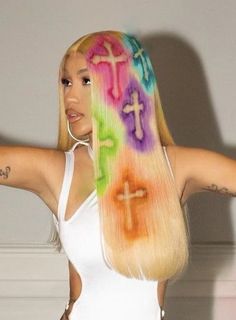 Penteados Para Escola, Haar Design, Creative Hair Color, Dyed Hair Inspiration, Quick Braided Hairstyles, Pretty Hair Color, Pretty Braided Hairstyles, Trending Haircuts, Front Lace Wigs Human Hair