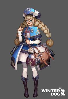 a woman dressed in an outfit and hat