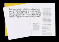 an open book with some type of text on it