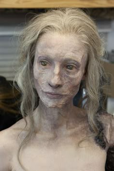 Fantasy Prosthetic Makeup, Witch Prosthetic Makeup, Scary Prosthetic Makeup, Vampire Prosthetics Make Up, Practical Effects Makeup, Horror Prosthetic Makeup, Prosthetic Makeup Special Effects, Horror Movie Prosthetics, Special Effects Makeup In Movies