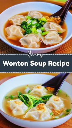 wonton soup recipe with broccoli and noodles