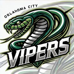 the logo for the university of oklahoma city vipers