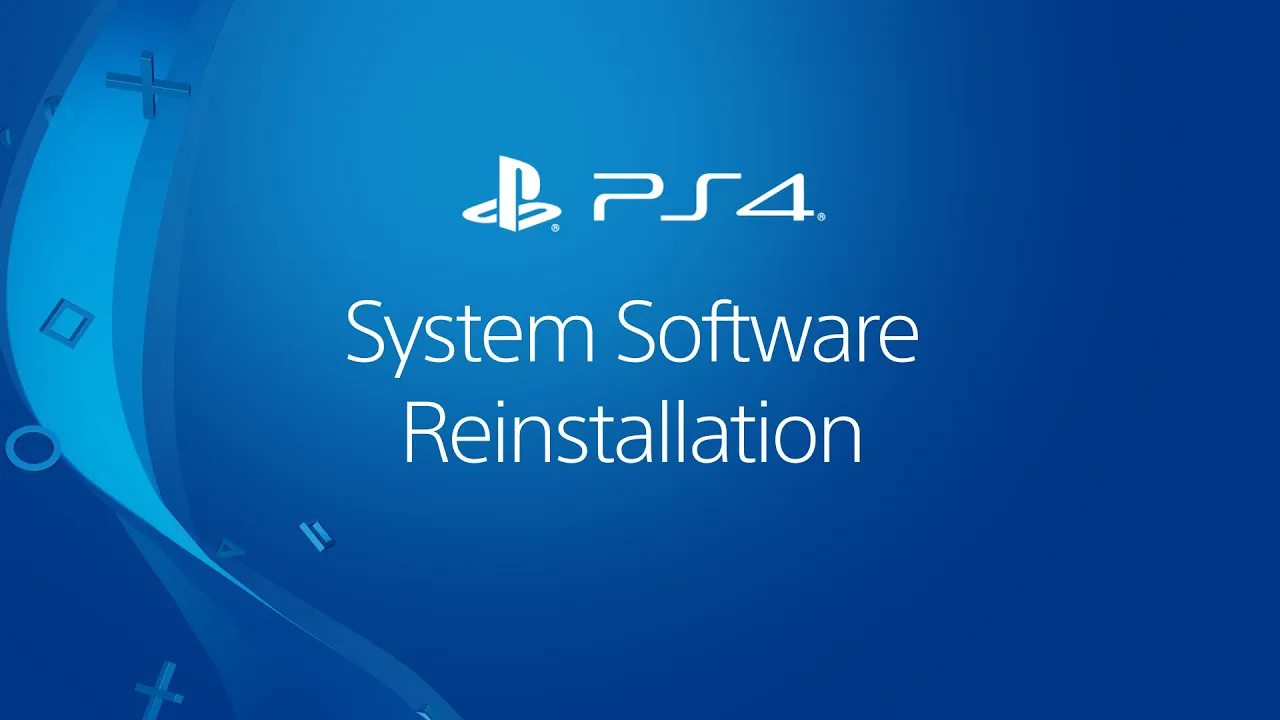 סרטון תמיכה: התקינו מחדש את תוכנת המערכת של PS4