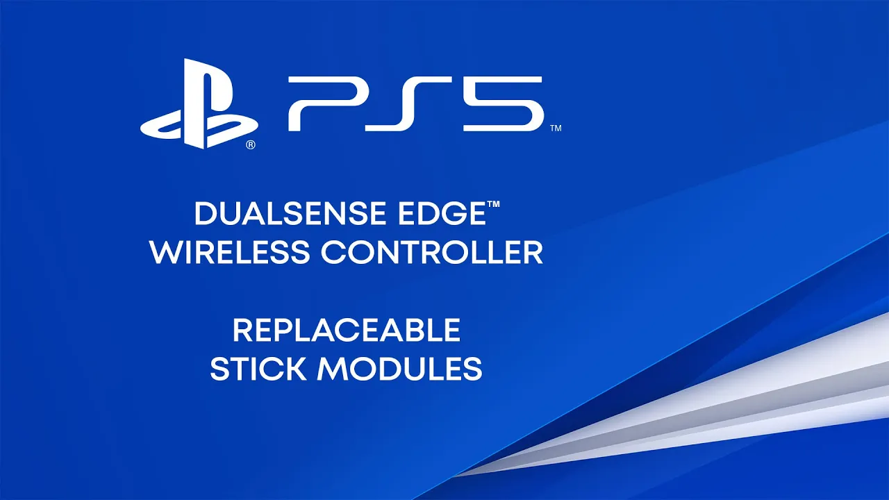Support video: DualSense Edge – Replacing Stick Modules
