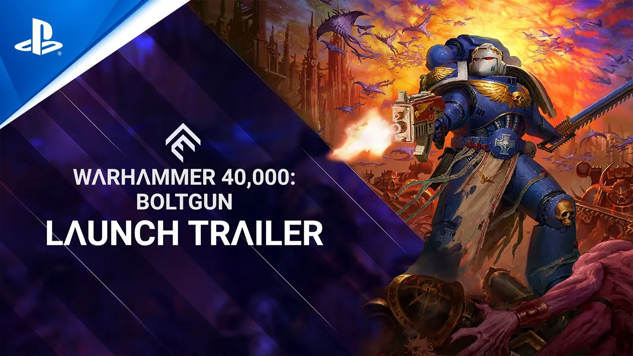 Warhammer 40K Boltgun - Launch Trailer