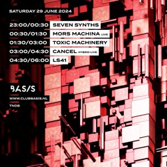 Seven Synths at BASIS Utrecht, June 2024