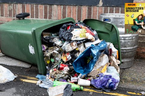 Müll: Wir produzieren täglich große Mengen Müöl
