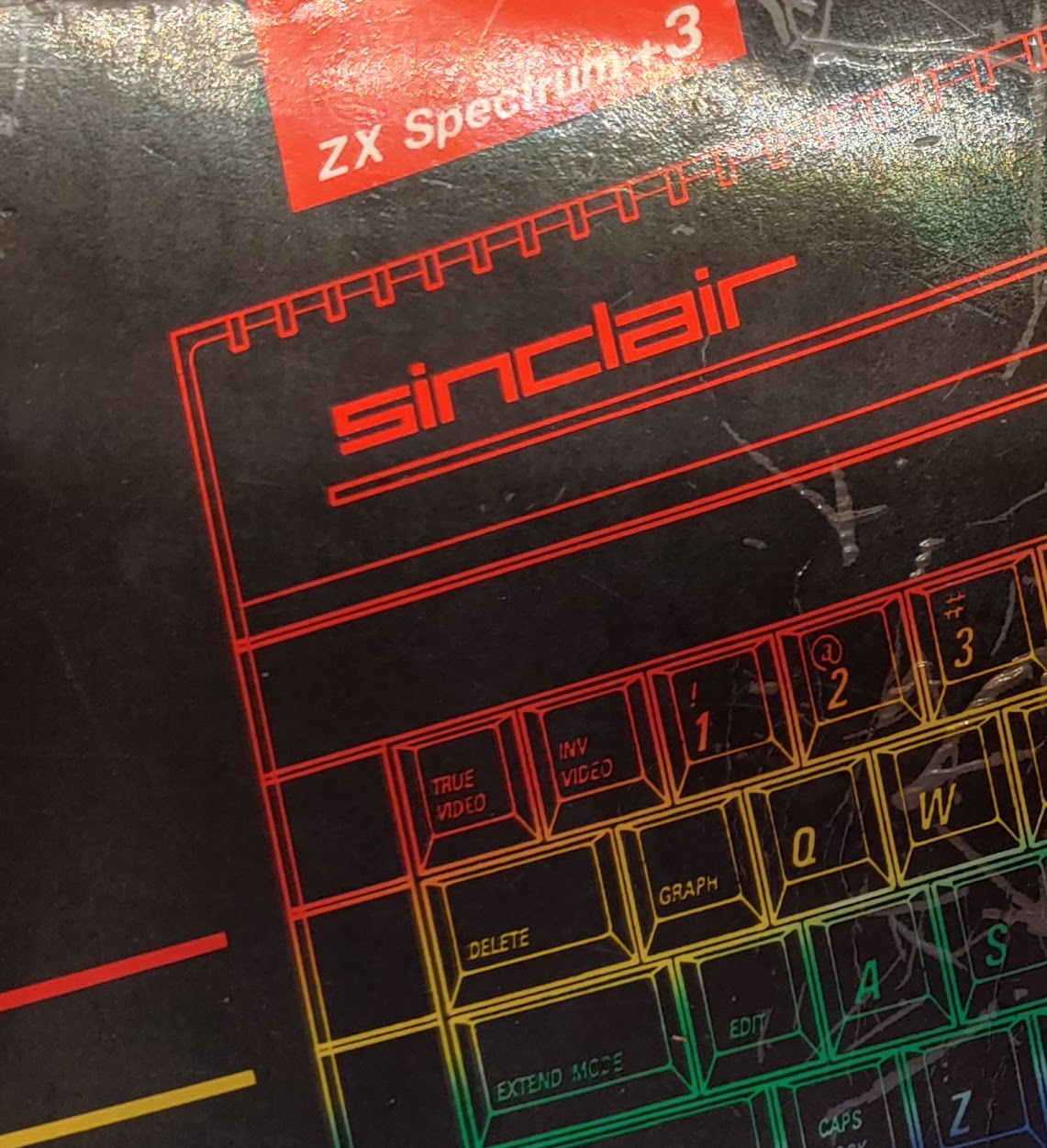 The cover of my ZX Spectrum +3 manual