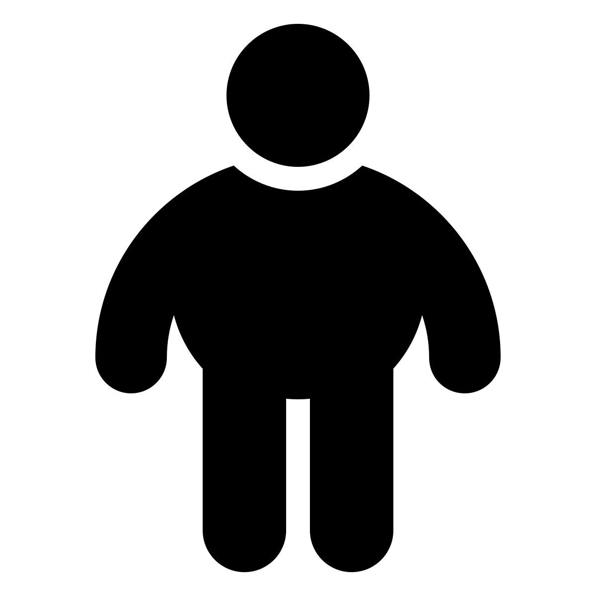 ios 17 filled style 胖子 icon