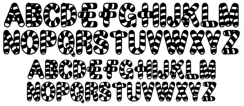 Candy Timefont specimens