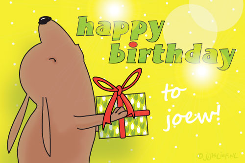 Kaart: Happy birthday!