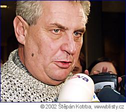 Miloš Zeman už jako důchodce z Vysočiny