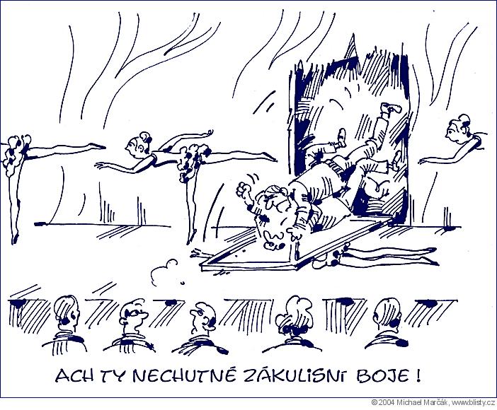 Michael Marčák: Ach, ty nechutné zákulisní boje...