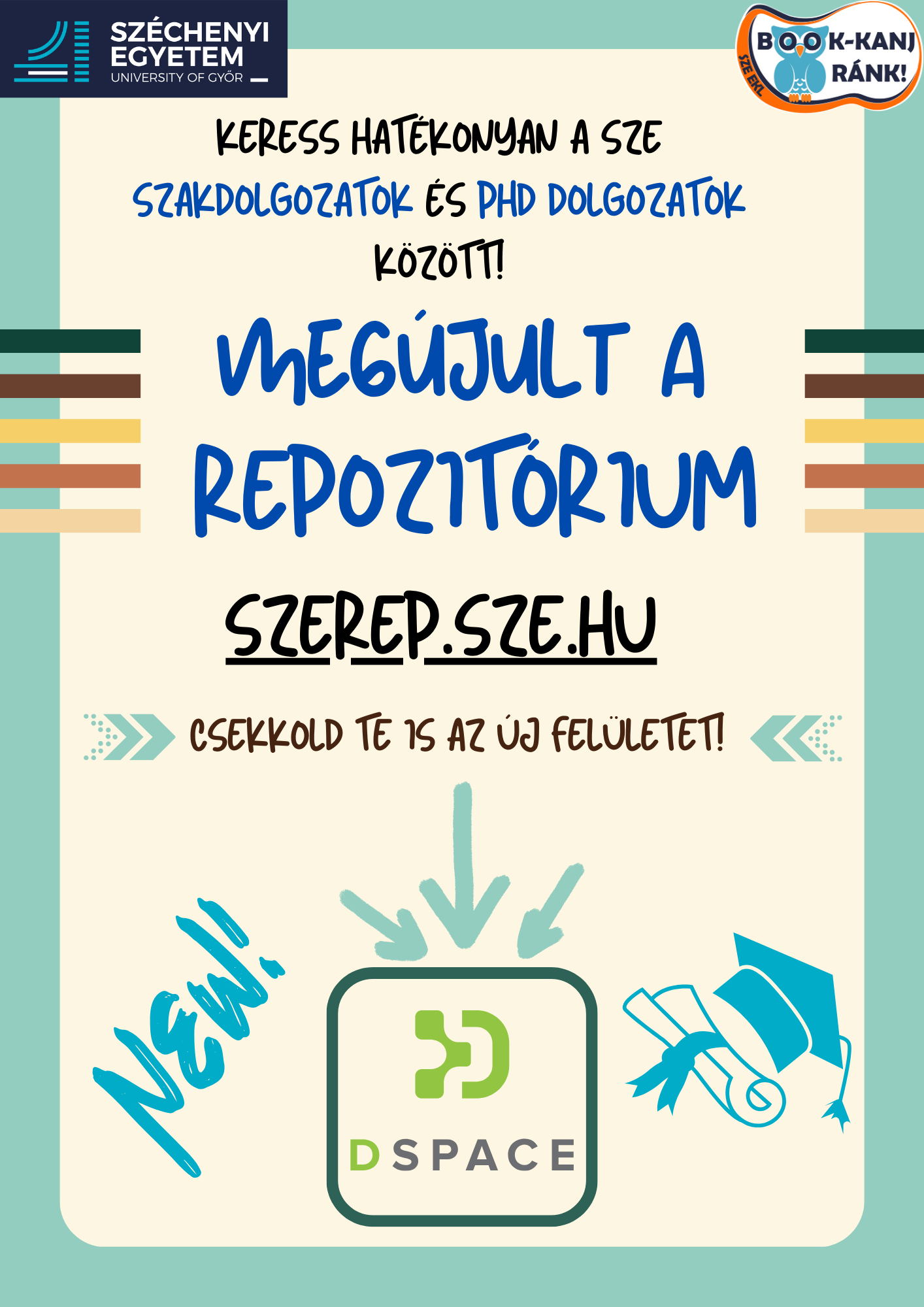 Megújult a repozitórium