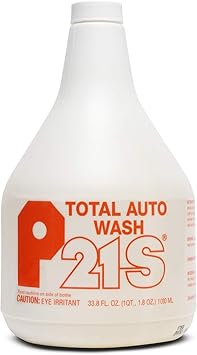 P21S 13001R Auto Wash Refill, 1000 ml, Clear, 33.8 Fl Oz Pack of 1