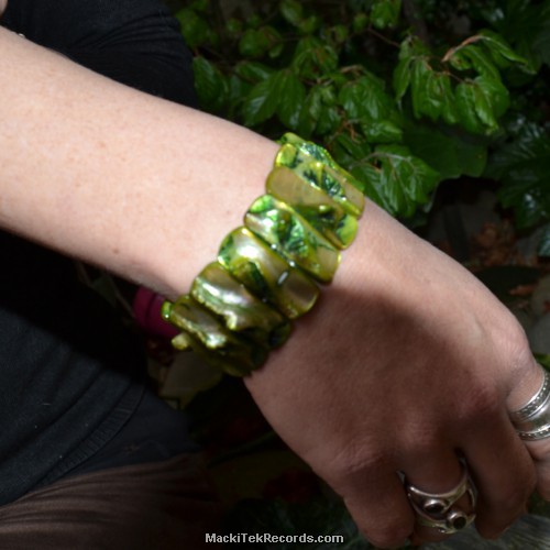 Pearl Bracelet Green