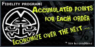 Bienvenue, cumule des points à chaque commande, CD offert à la première commande