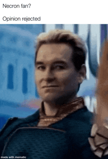 necron fan ? opinion rejected made with mematic .