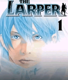 the cover of a book titled the larper