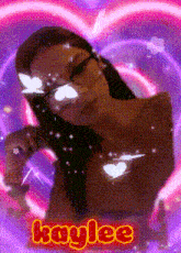 a picture of a girl with the name kaylee