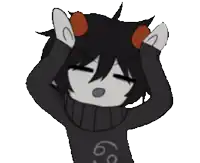 a drawing of a person with a cancer sign on their shirt