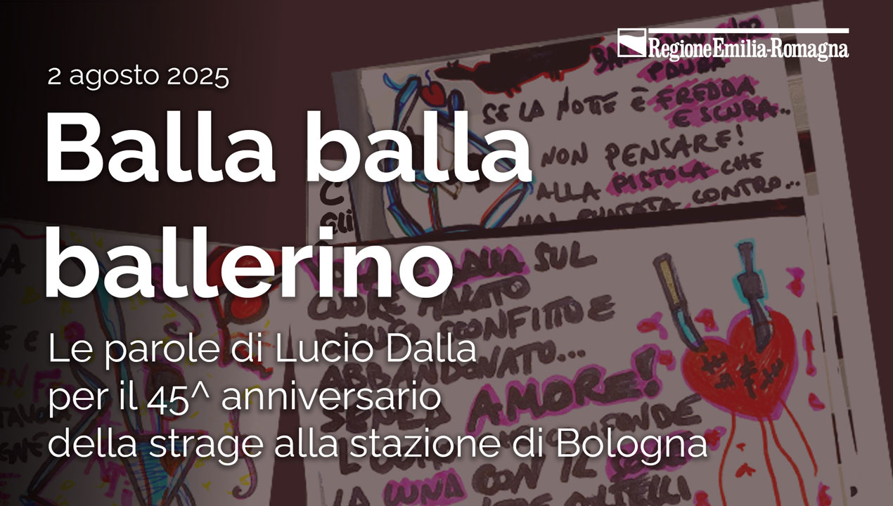 Balla balla ballerino, per il 45^ anniversario della strage alla stazione di Bologna - immagine di copertina del video